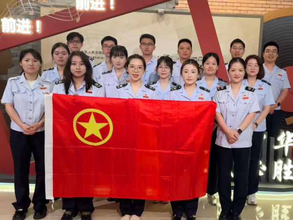 區局團委聯合虹口區稅務局團委、第五稽查局團總支開展“強基賦‘青’能 聯學共奮進”聯學共建活動