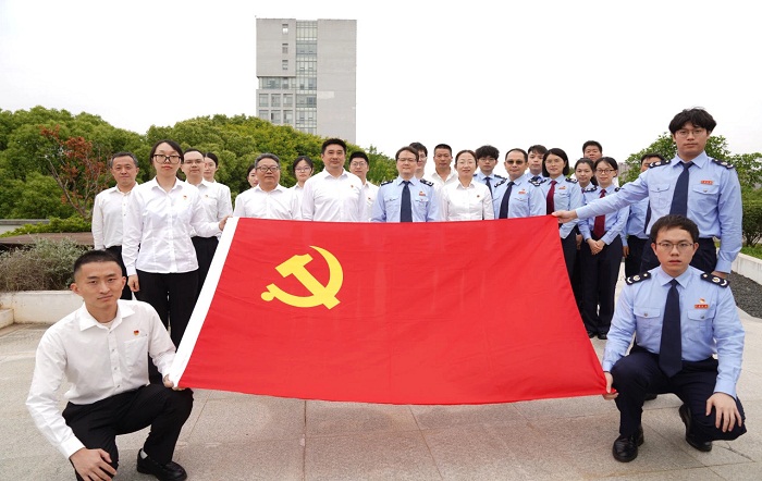 联学拓展“朋友圈” 共建同画“同心圆”——金山区税务局与金山区人民法院开展联建活动