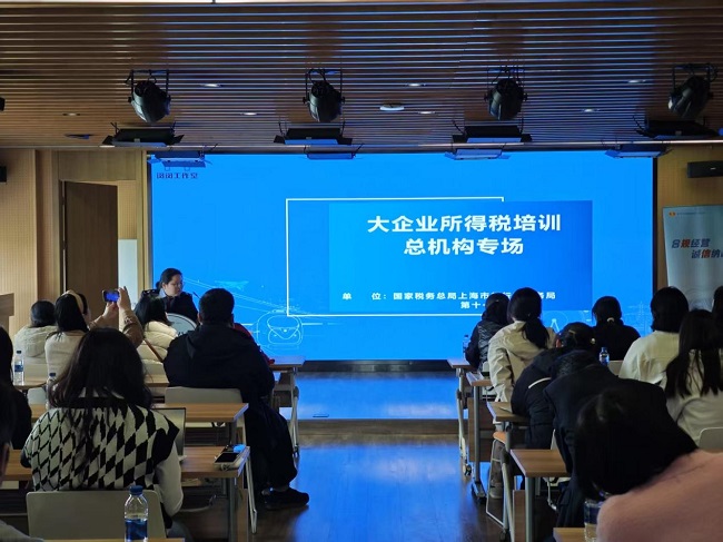合规经营 行稳致远——闵行区税务局开展大企业所得税培训专场活动