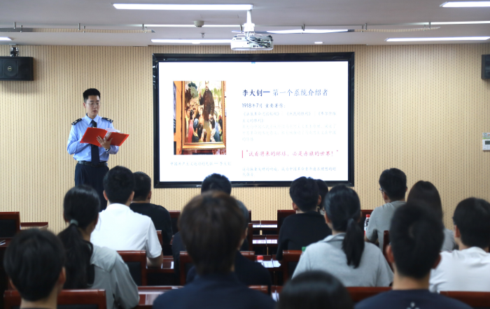 區局開展青年講黨史主題活動