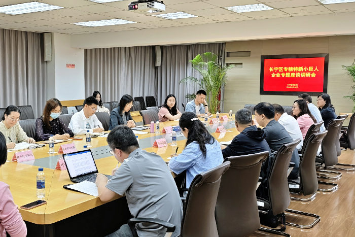 長寧區稅務局召開專精特新小巨人企業調研座談會